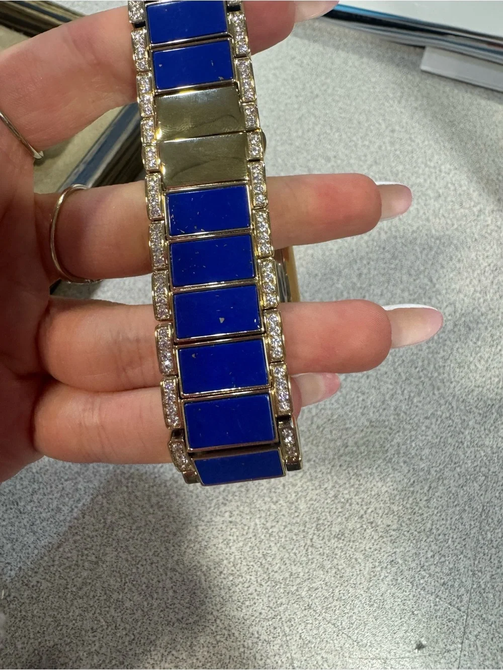 Rarities by Carol Brodie Goldtone Bracelet Watch